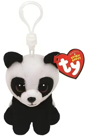 Ty Plüschpanda aus Bambus / 8,5 cm