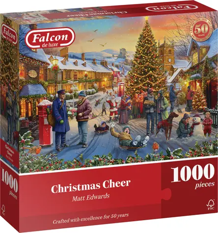 FALCON Puzzle Weihnachtsfreude / 1000 Teile