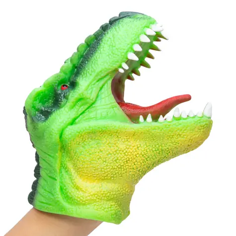 Schylling Dinosaurier-Handpuppe grün / ab 3 Jahren