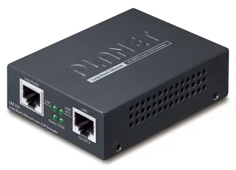 Planet LRE-101 / LAN-Extender / 100Base-TX / IEEE 1901 / Reichweite 800 m