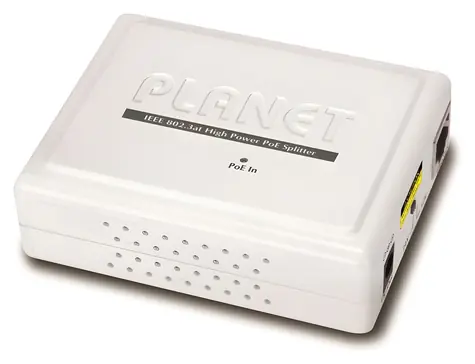 Planet POE-162S / PoE-Splitter / IEEE 802.3at / 12V/24V / Gigabit