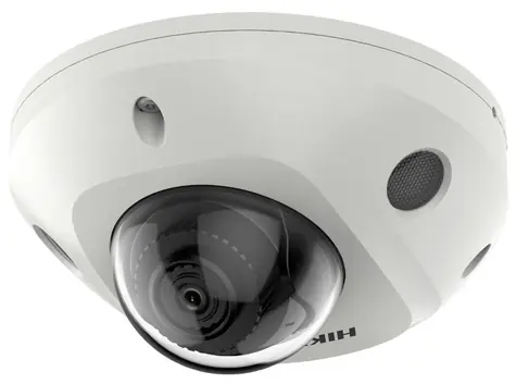 HIKVISION DS-2CD2543G2-LIS2U (2,8 mm) / IP-Kamera / Mini-Dome / 4 MP / Größe 2,8 mm / IR 30 m / IP67 / IK08