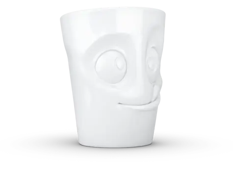 Fiftyeight Lecker weiß / Becher / 350 ml / Porzellan
