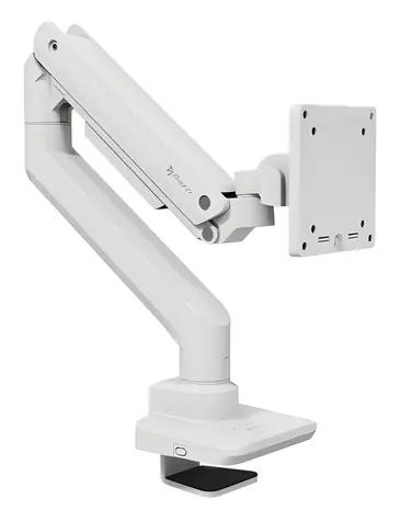 Arozzi Alzare Neo Pro weiß / Tischmonitorhalterung / VESA 75-100 mm / Tragkraft 20 kg / Höhenverstellbar