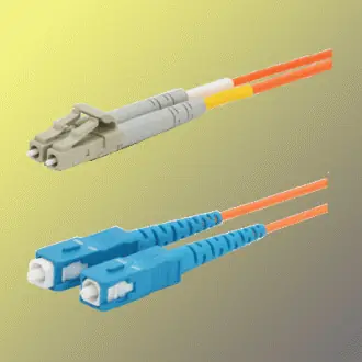 OEM LC-SC / Optisches Patchkabel / 50/125 µm MM / OM2 / 10 m / Duplex