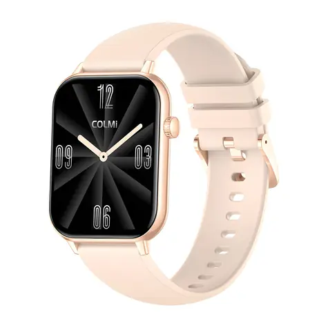 Colmi C28 Gold / Smartwatch / AMOLED-Display / Bluetooth-Anrufe / über 100 Sportmodi