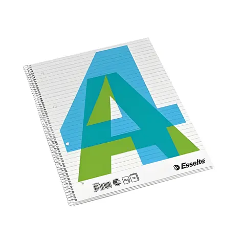 Esselte Ringbuch A4 / Ringbuch / liniert / 70 Blatt / 70 g/m