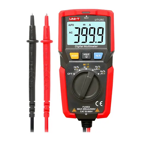 UNI-T UT120C / Multimeter / 600 V AC/ DC / CAT III 600 V / NCV