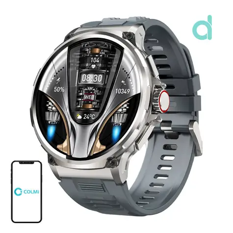 COLMi V69 silber / Smartwatch / 1,85" HD / IP68 / BT 5.2 / 710 mAh