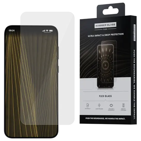 Hammer Glass Flex Hybridglas für XIAOMI Redmi Note 15 Pro+ 5G / Schutzglas / 0,3 mm / klar