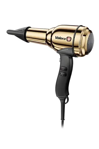Valera Swiss Steelmaster Hellgold / Haartrockner / 2100 W / Ionisierung / 6 Luftstromstufen / Diffusor