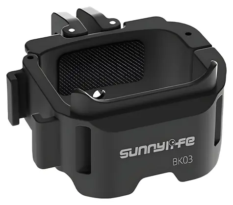 Sunnylife BK03 schwarz / Schnellverschluss / für DJI OSMO Pocket 3 / mit 1/4"-Gewinde