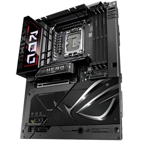 Asus ROG MAXIMUS Z890 HERO BTF / Motherboard / Z890 / LGA 1851 / 4X DDR5 / Wi-Fi 7 / 2x Thunderbolt 4 / ATX