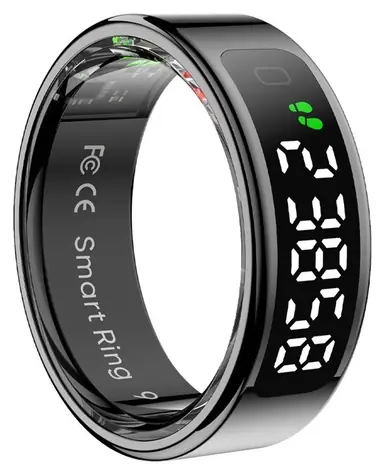 Colmi R12 Größe 10 schwarz / Smartring / BT 5.0 / 1 ATM