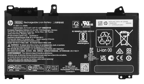 HP Laptop-Akku 45 Wh (L77689-2B1) / Laptop-Akku / Lithium- ION