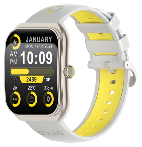 Colmi P86 Gold / Smartwatch / 1,93" AMOLED-Display / Bluetooth 5.3 / 1 ATM