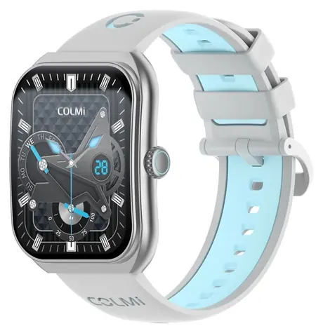Colmi P86 silber / Smartwatch / 1,93" AMOLED-Display / Bluetooth 5.3 / 1 ATM