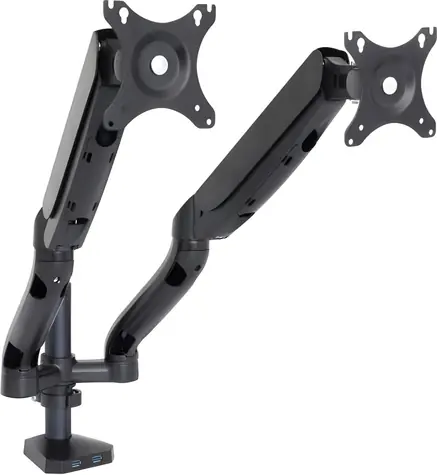 Art L-18GD / Tischhalterung für 2 Monitore / 10" - 32"