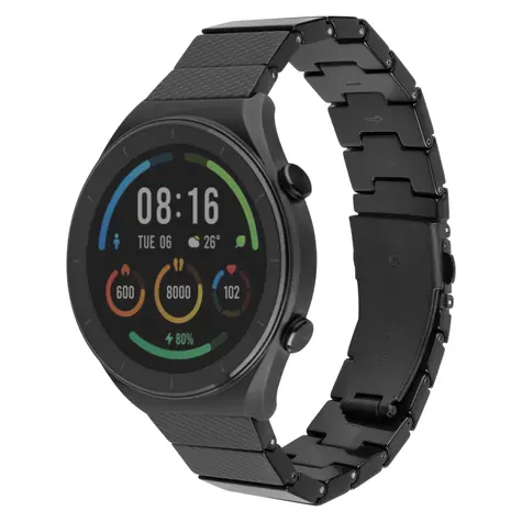 FIXED Harzarmband Carbon Black 20 mm / Armband / Schnellverschluss / Harz