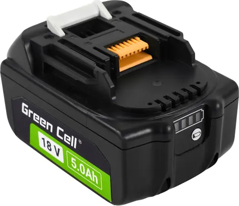 Ersatzakku Green Cell für Makita BL1850 / 18 V / 5,0 Ah / Li ION