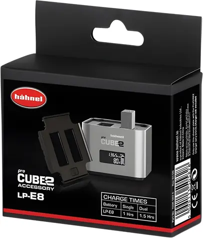 Hähnel ProCUBE 2 Platte für Canon LP-E8 / Ladeplatte