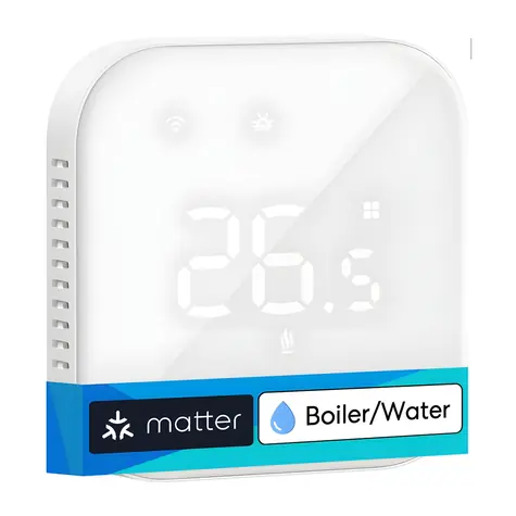 Meross MTS215BMA / Thermostat / WLAN / Heizkessel, Fußbodenheizung / Google Home, Alexa, HomeKit