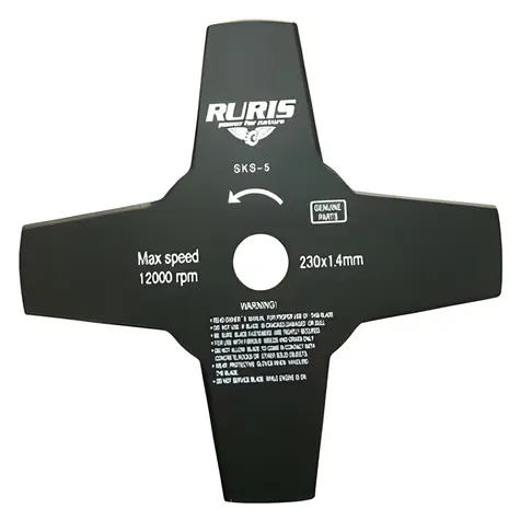 RURIS Mähmesser 4 Zähne / Mähmesser / 4 Zähne / Ersatzteil
