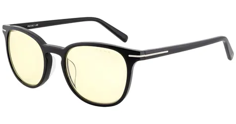 Gunnar Davis Onyx / Brille / bernsteinfarbene Gläser / BLF 65 / Gunnar FOCUS