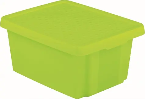 Curver Essentials Aufbewahrungsbox 16 l grün / Aufbewahrungsbox / Mit Deckel / 30 x 21 x 39 cm