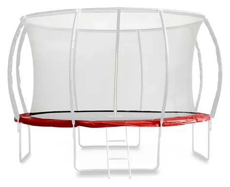 G21 SpaceJump Trampolin-Federabdeckung 366 cm rot / Ersatzteil / Für Trampoline 366 cm