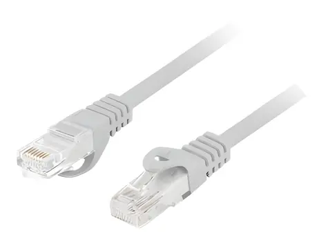 Lanberg Patchkabel Cat6 grau / Patchkabel / UTP / LSZH / 1 m
