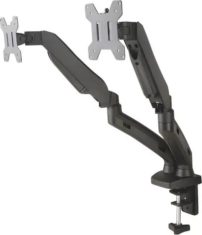 Art RAMART L-13GD / Tischhalterung für 2 Monitore / 13"-27"