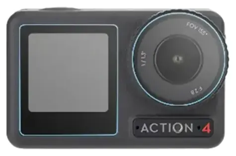 Sunnylife OA4-BHM668 / Gehärtetes Glas / für DJI OSMO Action 4 / 6er-Set