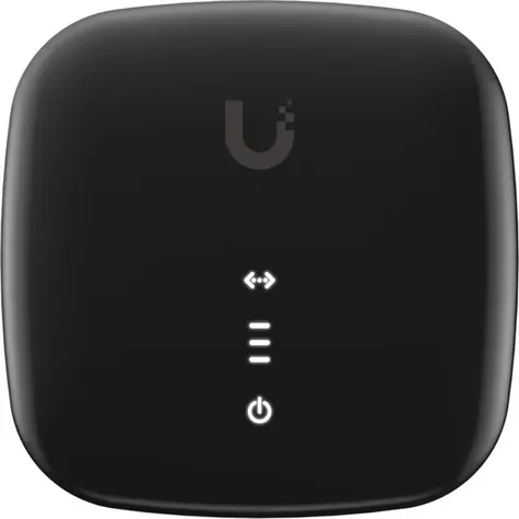 Ubiquiti UISP-FIBER-XGS / XGS-PON Client / 1x SC / APC WAN / 10G LAN / Wandmontage