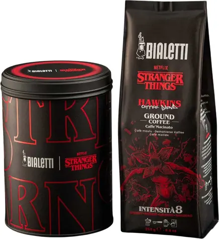 Bialetti Stranger Things / Gemahlener Kaffee / in der Dose / 250 g