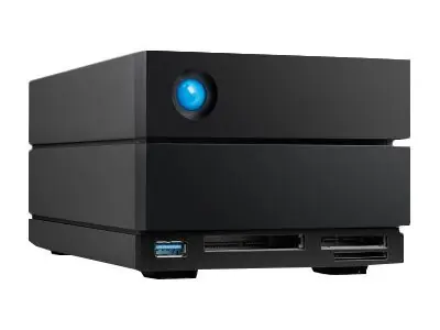 LaCie 2big Dock-V2 40 TB / Externe Festplatte 3,5" / RAID / Thunderbolt 3 / USB 3.1