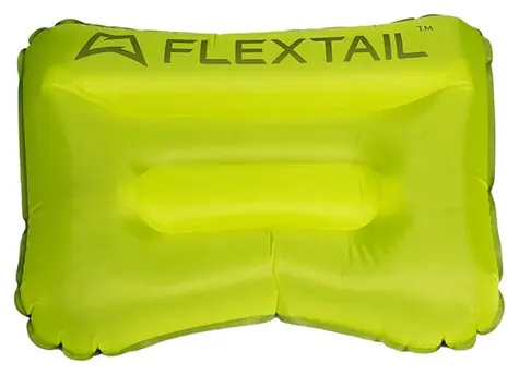 Flextail Tiny Pillow grün / Aufblasbares Kissen / AVS / 38,5 × 25,5 cm / 77 g