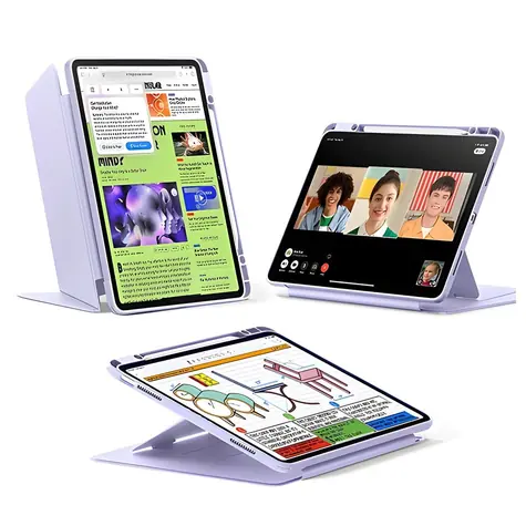 ESR Flip Magnetische Hülle, helllila / Hülle / Apple iPad Air 13" M2/M3
