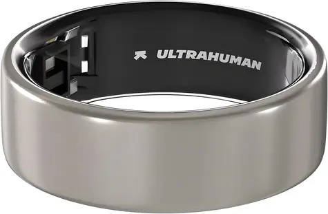 Ultrahuman Ring Air Raw Titanium Größe 10 / Smartring