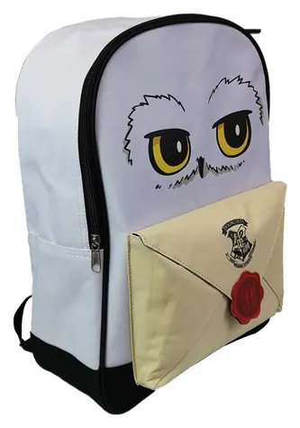 Cooler Harry-Potter-Rucksack - Hogwarts-Brief / Schulrucksack / 2 Fächer / Polyester
