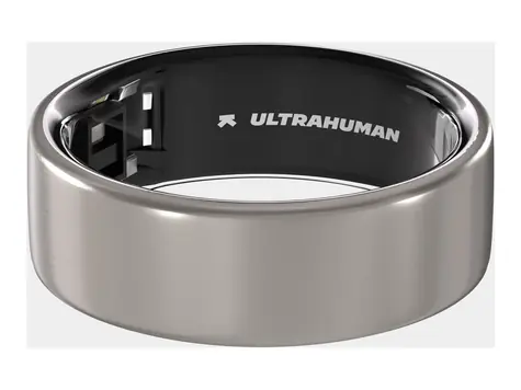 Ultrahuman Ring Air Raw Titanium Größe 6 / Smartring