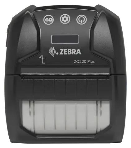 ZEBRA ZQ220 PLUS / Mobiler Drucker / 80 mm / 203 dpi / BT 5.0 / NFC / USB