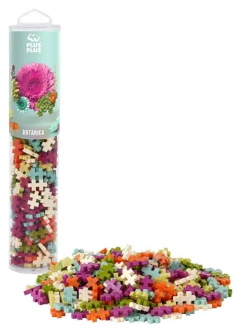 PLUS- PLUS Botanica Bausatz / 240 Teile / Röhre / ab 5 Jahren
