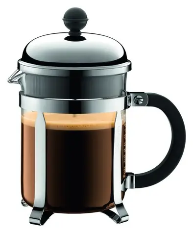 BODUM Frenchpress Wasserkocher CHAMBORD 0,5 l / Kaffeekessel / Manuelle Zubereitung