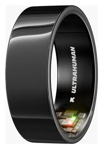 Ultrahuman Ring Air Aster Schwarz / Smart Ring / Größe 11