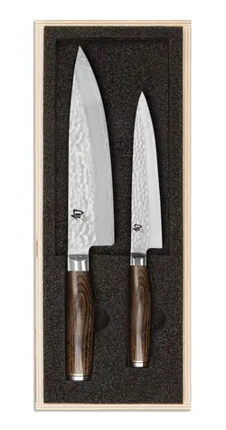 KAI Messerset Shun Premier Tim Mälzer DUO TDM1701+TDM1706 / Universalmesser 16,5 cm + Kochmesser 20 cm
