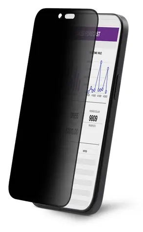 StarTech Blickschutzfolie für Apple iPhone 16 PLUS / Displayschutzfolie / Gehärtetes Glas / Blickschutzfilter
