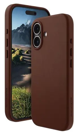 dbramante1928 Roskilde 2 Dunkelbeige / Rückseite / MagSafe / iPhone 16 PLUS / Leder