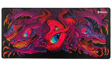 Arozzi Zona Crawling Chaos / Gaming-Mauspad / XL / 900 x 420 x 4 mm / wasserdicht