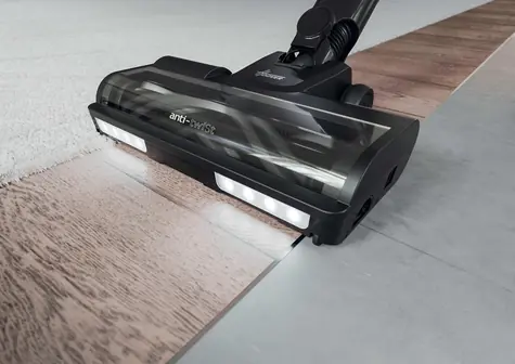 Hoover HF210HXP 011 lila / Stielstaubsauger / Beutellos / Wandladestation